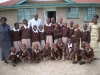 Children and Staff outside Florence House Children and Staff outside Florence House
