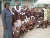 Children and Staff outside Florence House Children and Staff outside Florence House