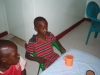 Children in dining room