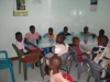 Children in dining room