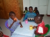 Children in dining room