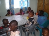 Children in dining room