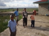 Children playing outside