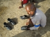 Children playing outside