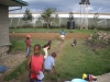 Children playing outside